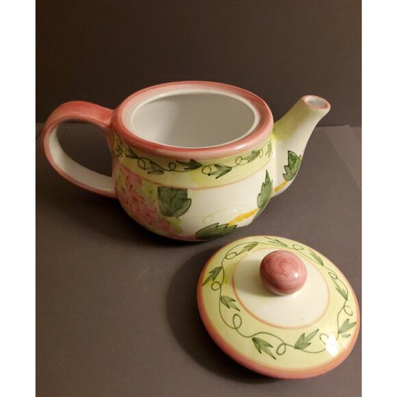 Floral Ceramic Teapot - Picture 3 of 3